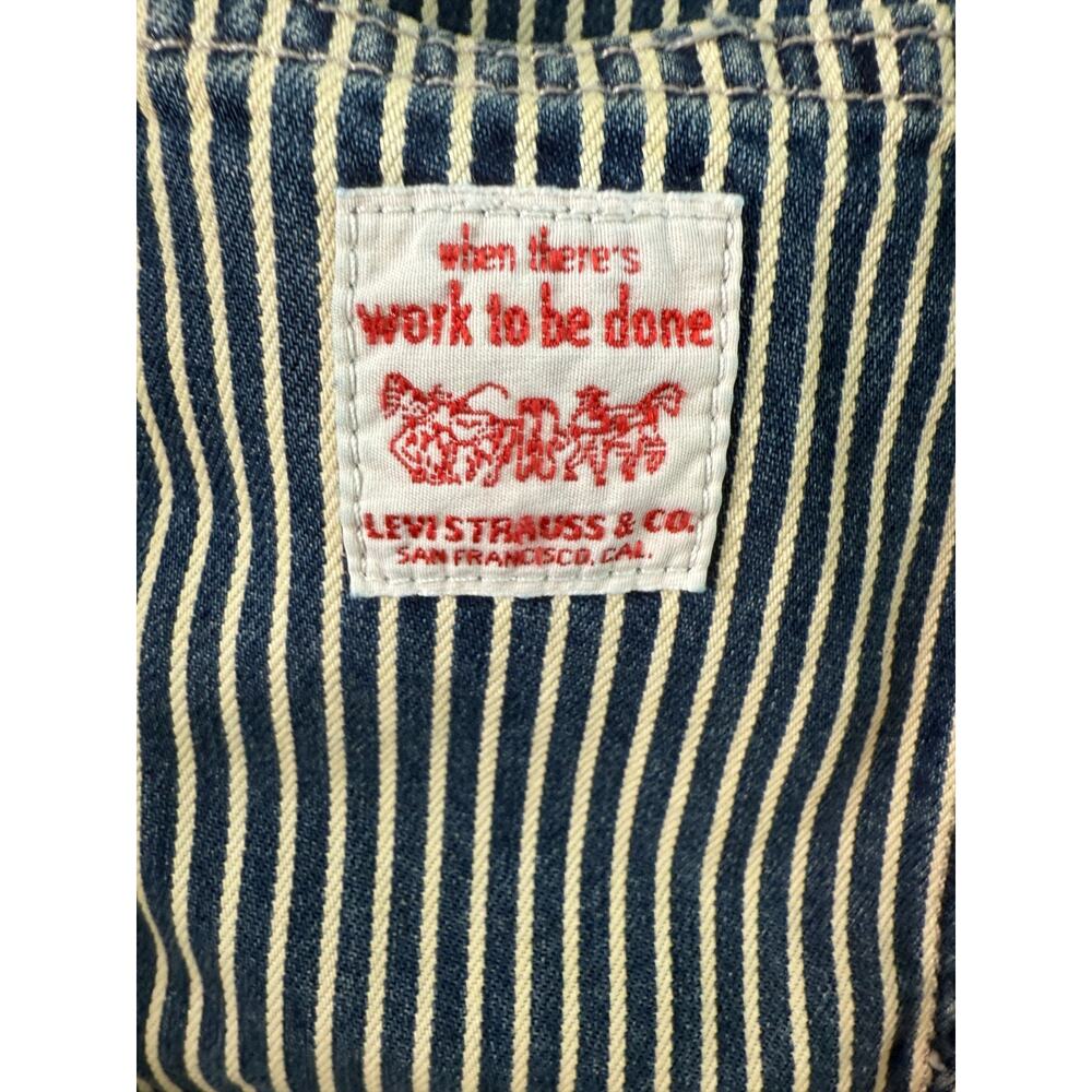 Levi's Workwear Men Relaxed Fit Sunrise Trucker Jeans Jacket  Size XL - Picture 4 of 16